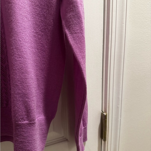 J. Crew Knitted Purple Cowl Neck Sweater - Picture 11 of 11